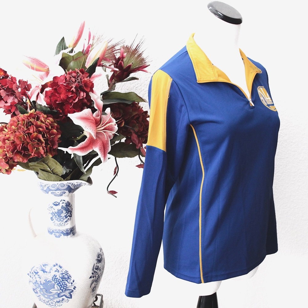 NBA Golden State Warriors Half-Zip Long Sleeve